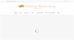 Desktop Screenshot of christiane.no